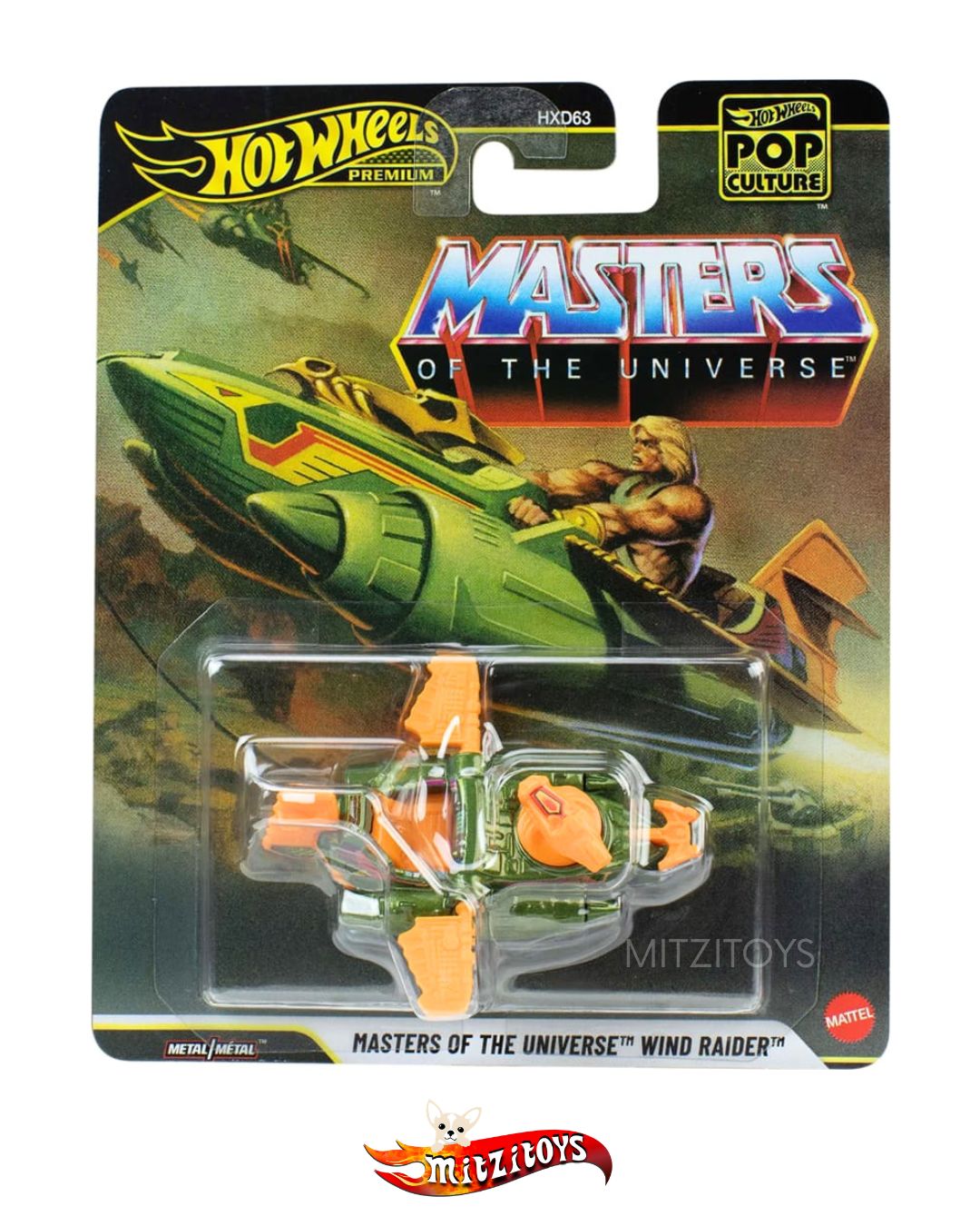 Masters of the Universe Wind Raider - Pop Culture Masters of the Universe - Hot Wheels Premium