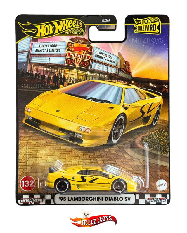 '95 Lamborghini Diablo SV - Hot Wheels Premium - Boulevard (#132)