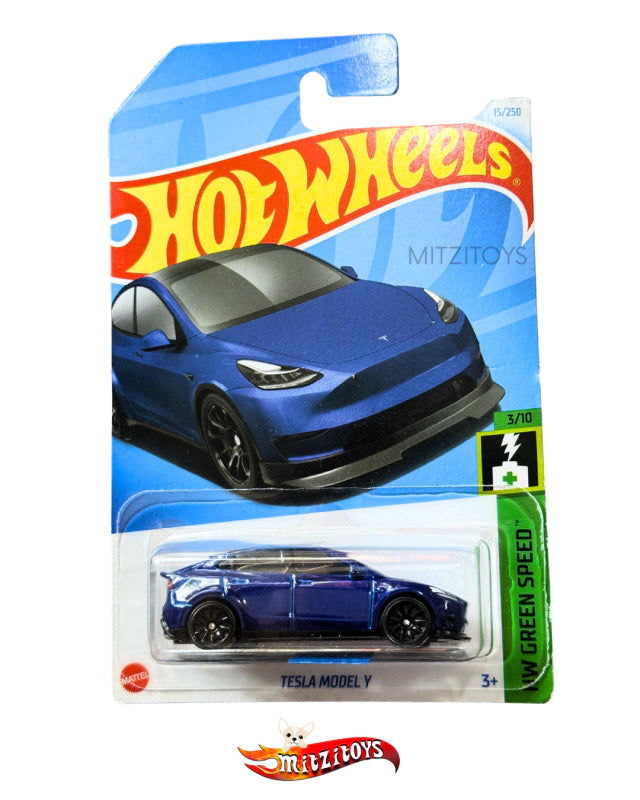 Tesla Model Y - Hot Wheels: HW Green Speed (3/10)