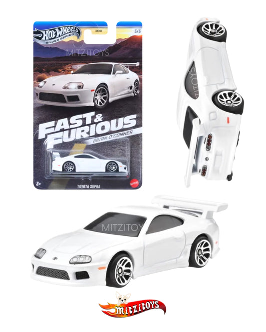 Toyota Supra Brian O'Conner - Hot Wheels Silver Series - Fast & Furious 5/5