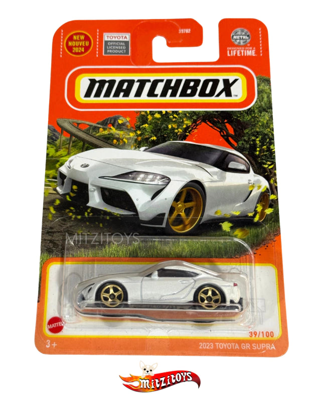 2023 Toyota GR Supra Blanco - Matchbox