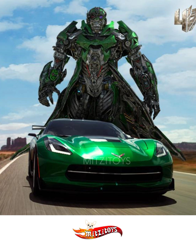 Corvette C7.R (Crosshairs) - Hot Wheels Transformers 2024 (#2/5)