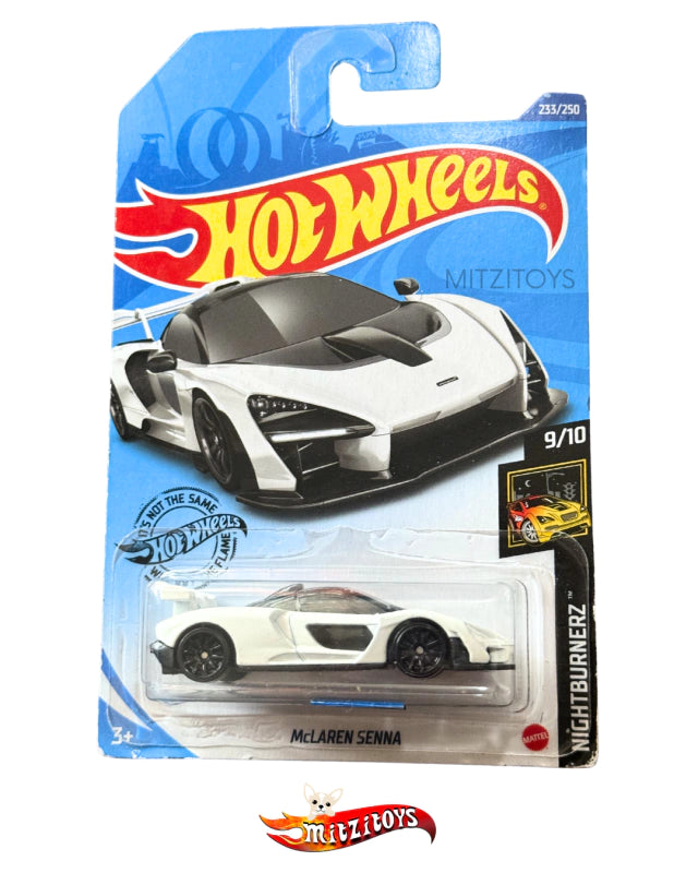 McLaren Senna Blanco - Hot Wheels - Nightburnerz (9/10)