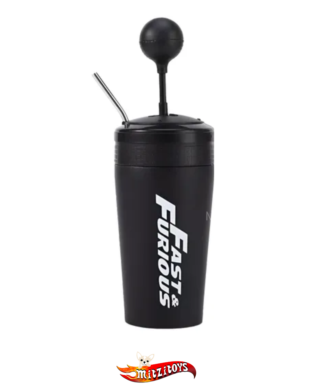 Termo Vaso Térmico Fast & Furious 500 ml Plateado