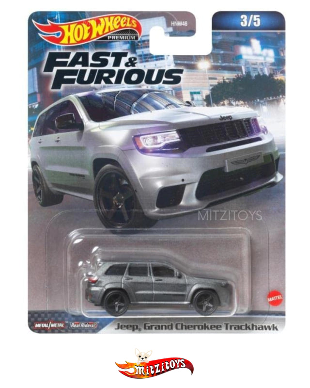Jeep Grand Cherokee Trackhawk - Hot Wheels Premium - Fast & Furious (3/5)