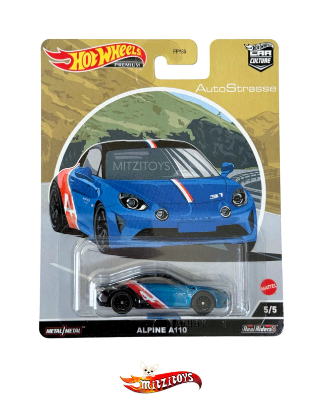 Alpine A110 - Hot Wheels Premium: Car Culture - AutoStrasse (5/5)