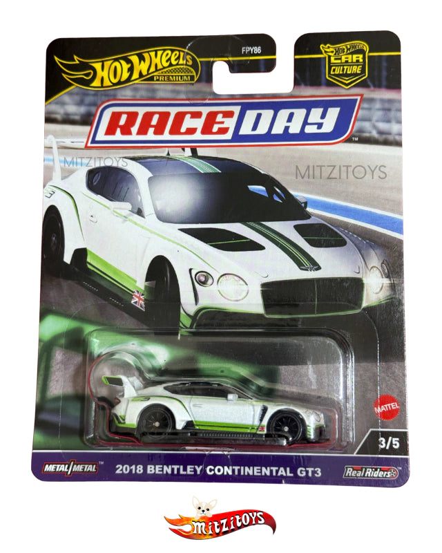 2018 Bentley Continental GT3 - Hot Wheels Premium - Race Day (3/5)