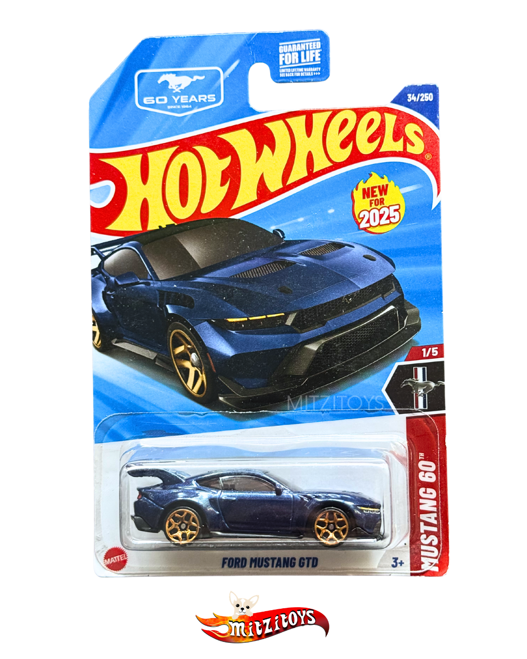 Ford Mustang GTD - Hot Wheels: Mustang 60th (1/5)