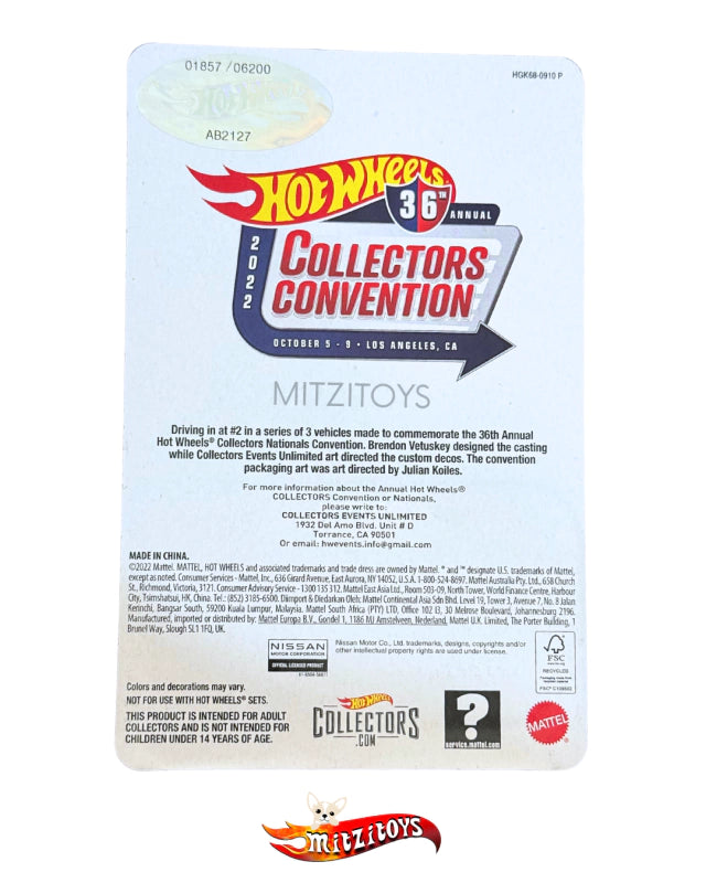 1972 Nissan Skyline HT 2000GT-R (Hakosuka) - 36th Annual Hot Wheels Collectors Convention (2022)