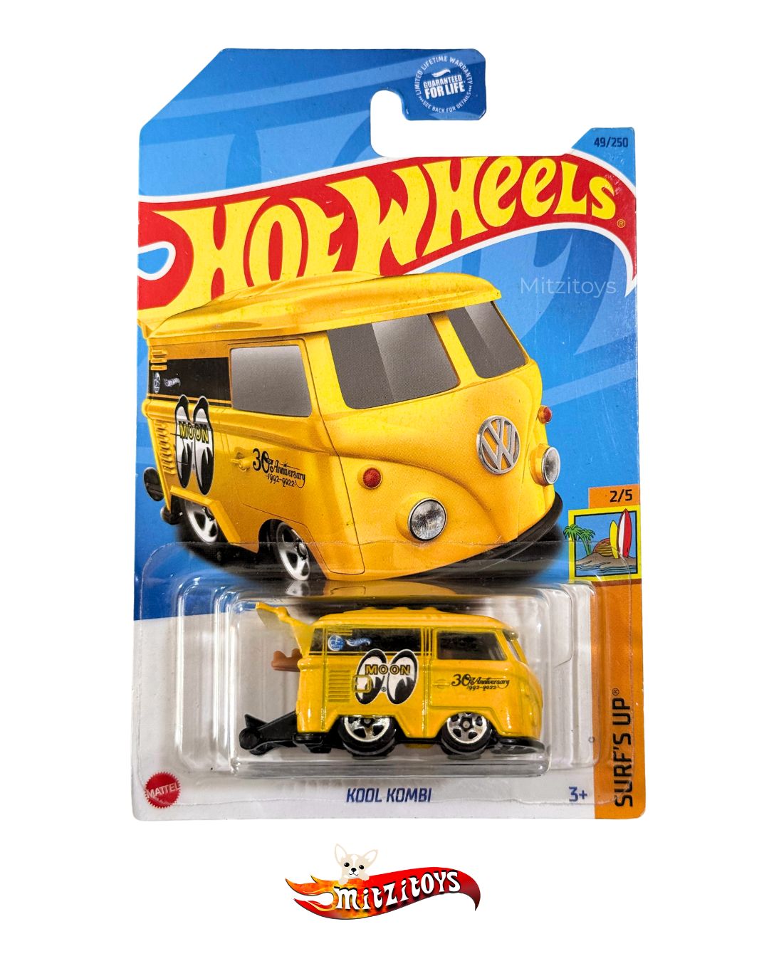 Kool Kombi (49/250) (2/5) Volkswagen - Surf's Up - Hot Wheels básico