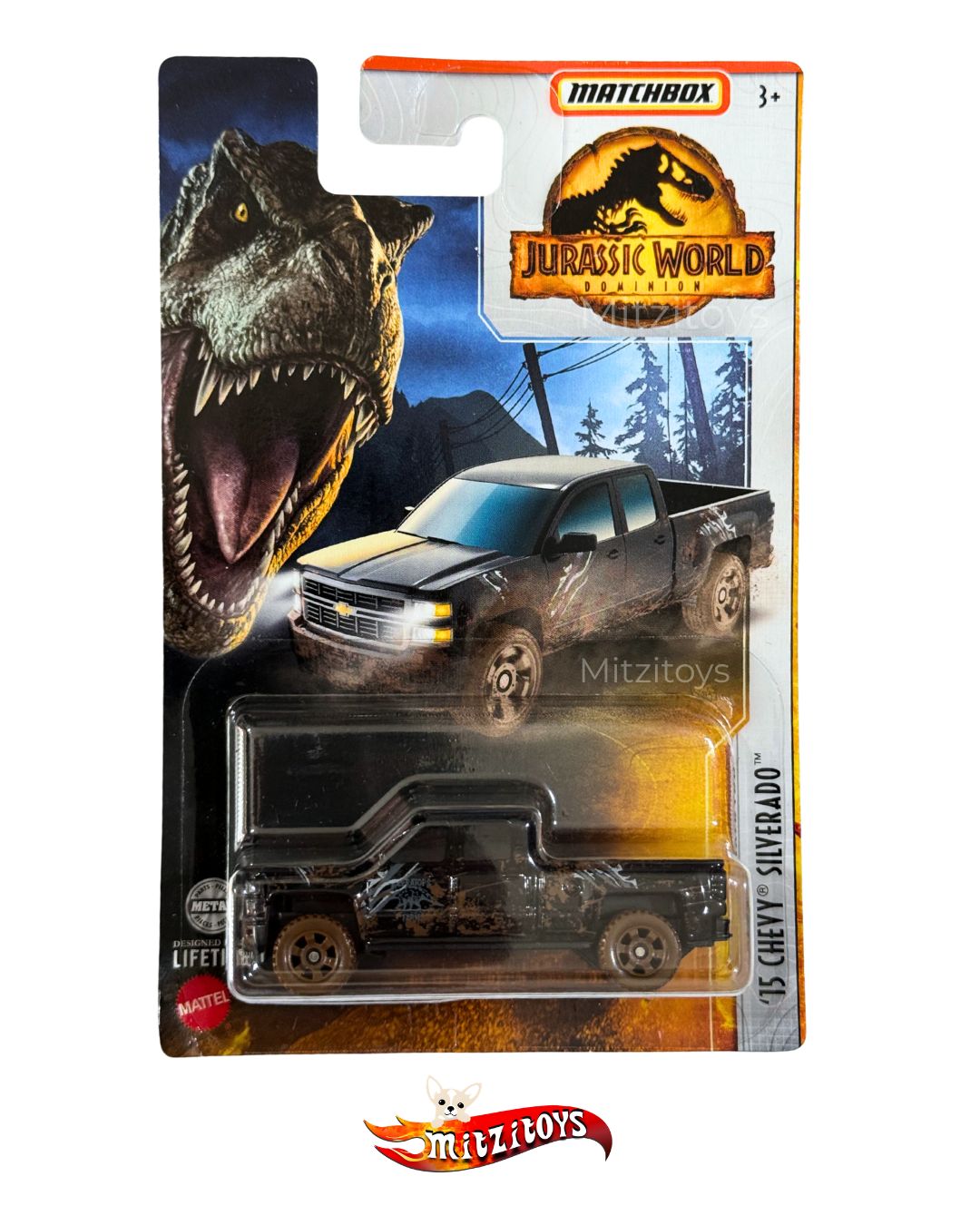 '15 Chevy Silverado - Jurassic World Dominion - Matchbox