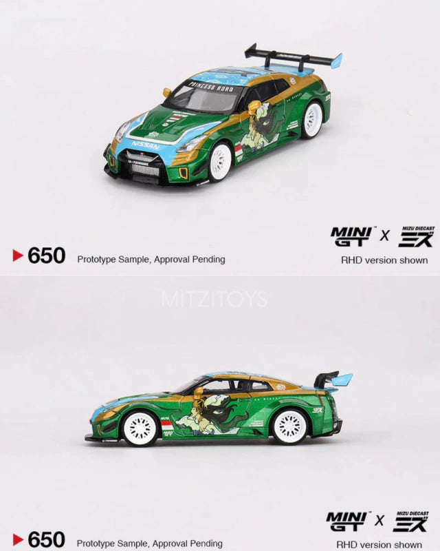 LB-Silhouette WORKS GT Nissan 35GT-RR - Mini GT: Princess Roro (#650)