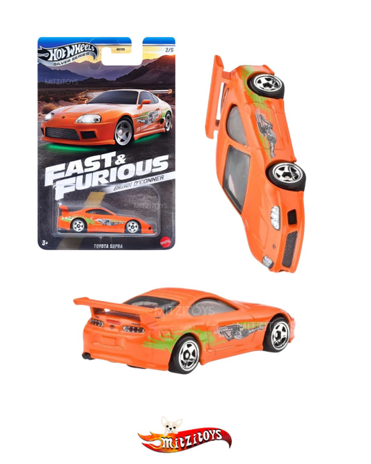 Toyota Supra (Brian O'Conner) - Hot Wheels Silver Series - Fast & Furious 2/5
