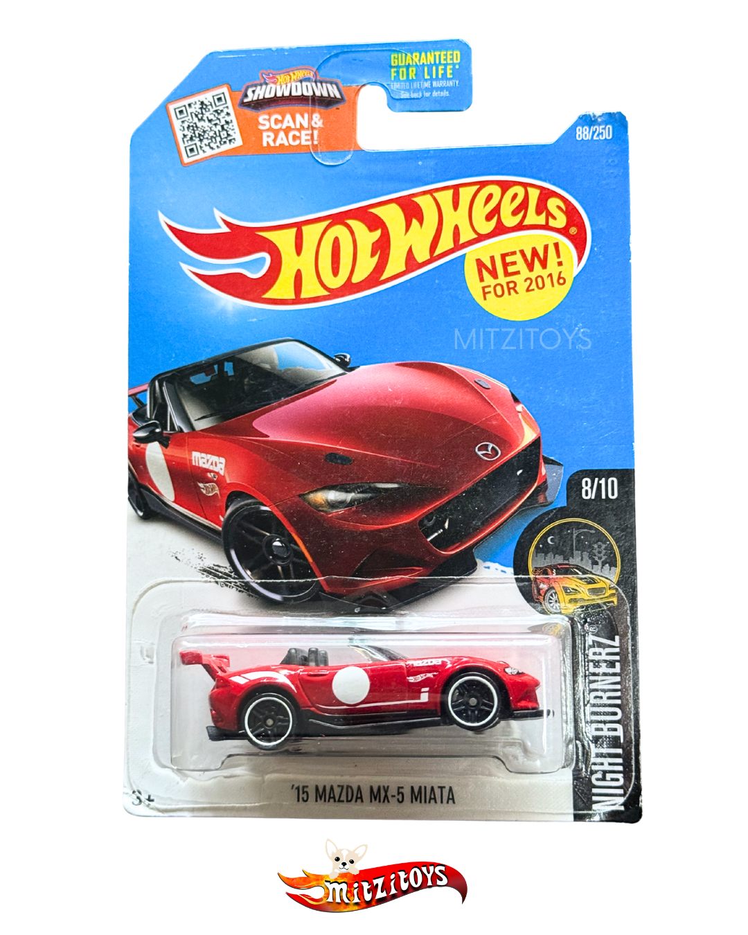 '15 Mazda MX-5 Miata - Hot Wheels: Night Burnerz (8/10)