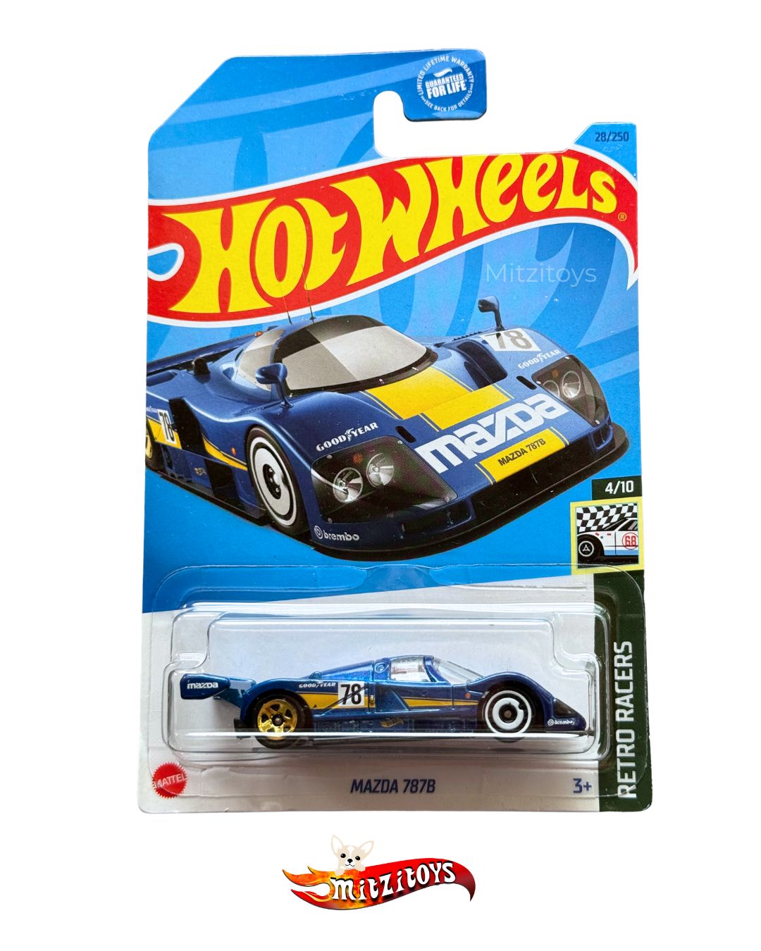 Mazda 787B (4/10) - Retro Racers (28/250) - Hot Wheels básico