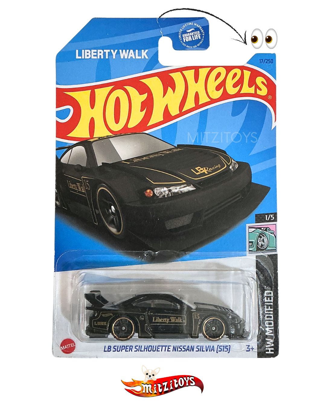 LB Super Silhouette Detalle Nissan Silvia (S15) - Hot Wheels: HW Modified (17/250)