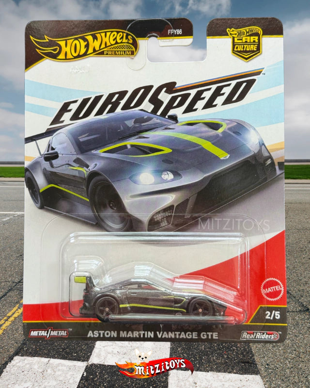 Aston Martin Vantage GTE - Hot Wheels Premium Car Culture: EuroSpeed (2/5)