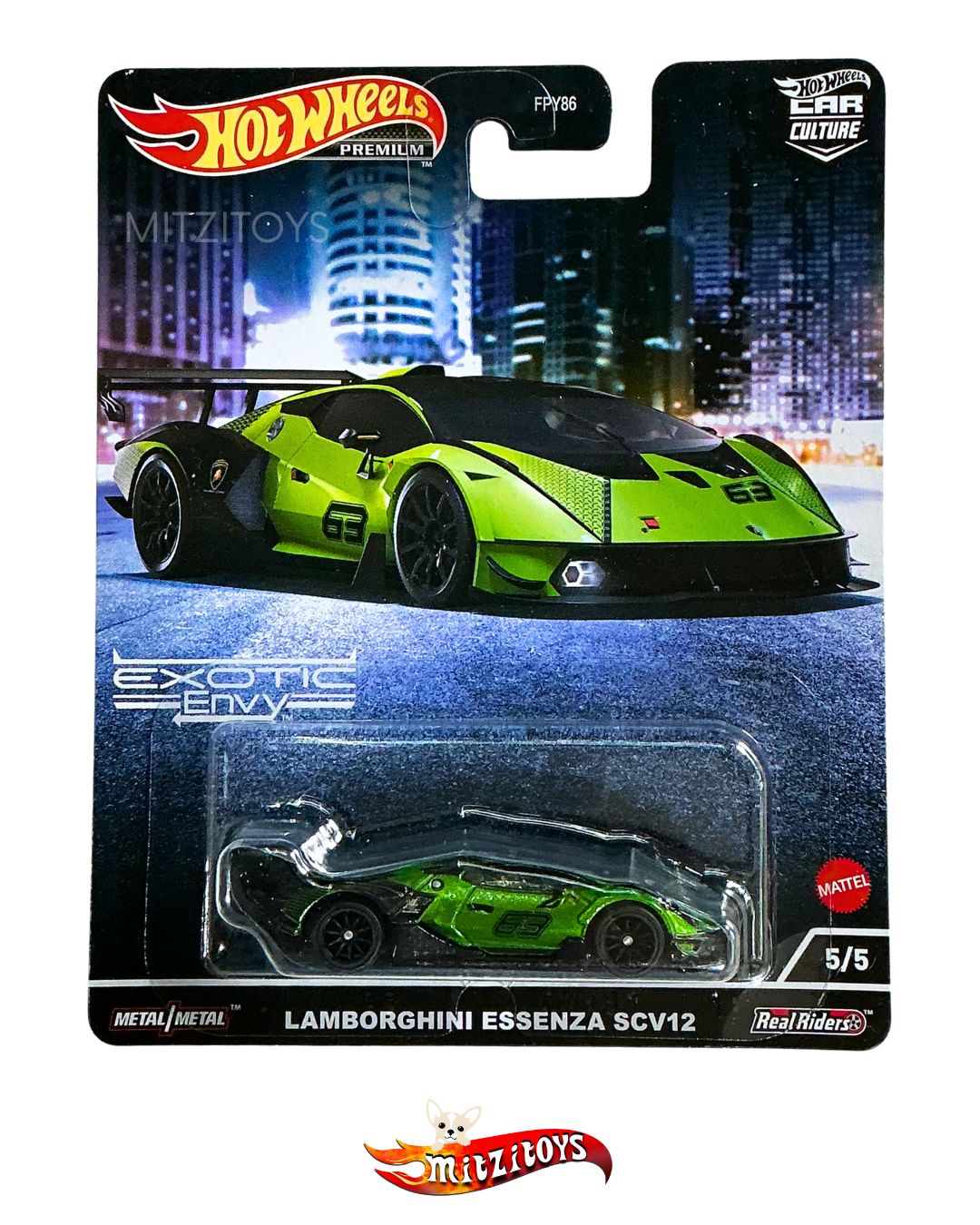 Lamborghini Essenza SCV12 5/5 - Car Culture: Exotic Envy - Hot Wheels Premium