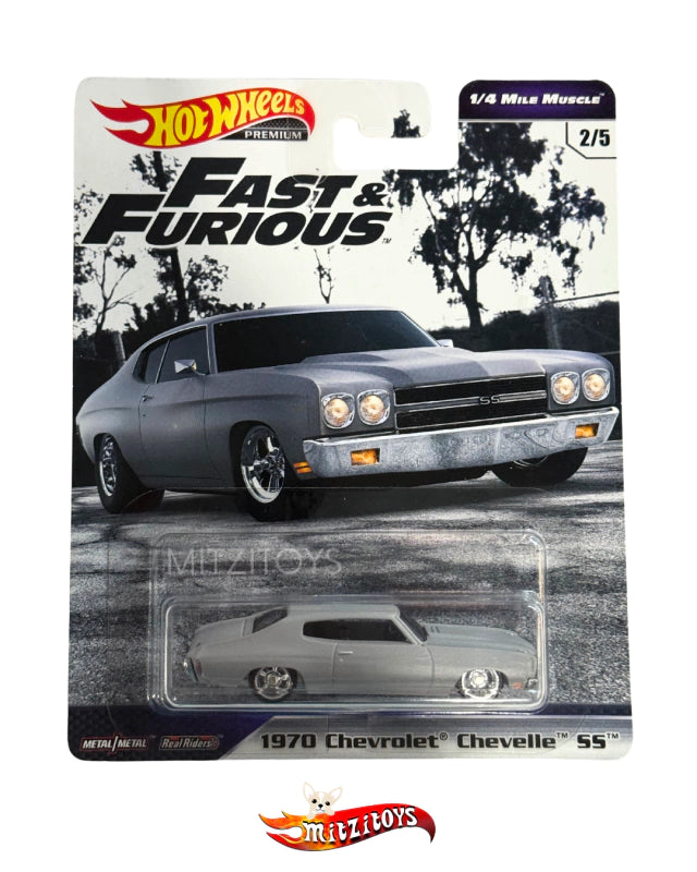 1970 Chevrolet® Chevelle™ SS™ - Hot Wheels Premium Fast & Furious: 1/4 Mile Muscle (2/5)