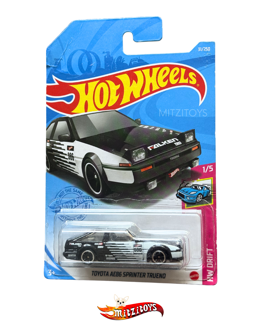 Toyota AE86 Sprinter Trueno - Hot Wheels: HW Drift (1/5)