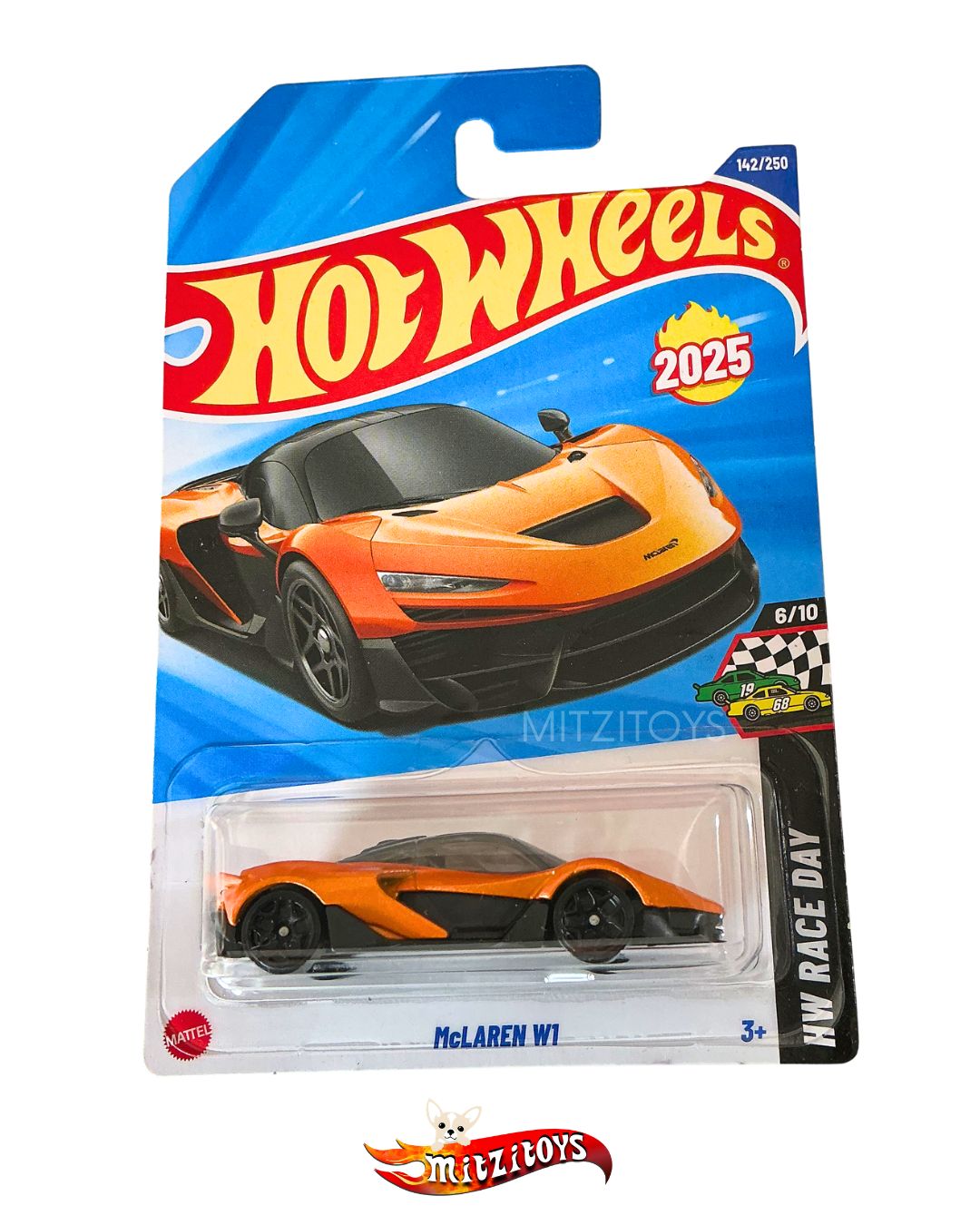 McLaren W1 6/10 - HW Race Day (2025) - Hot Wheels Básicos