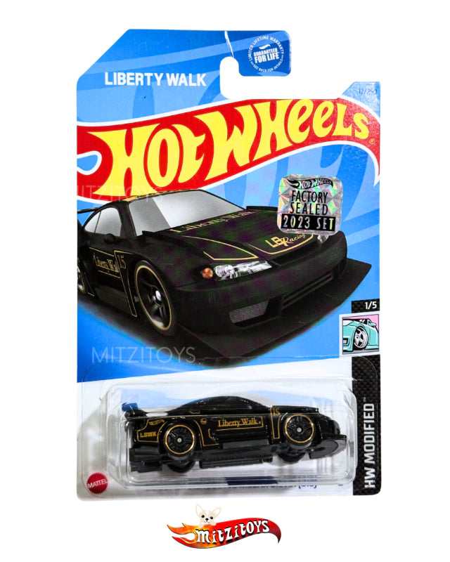 LBWK - Nissan Silvia (S15)Factory Detalle Super Silhouette- Hot Wheels HW Modified (1/5)