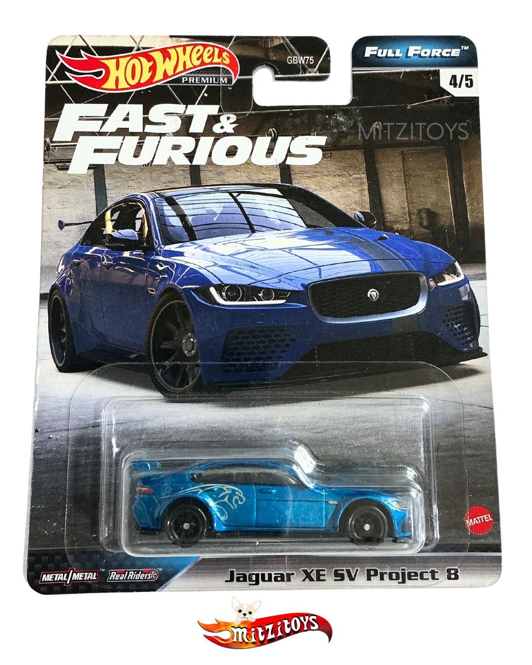 Jaguar XE SV Project 8 4/5 - Fast & Furious: Full Force - Hot Wheels Premium