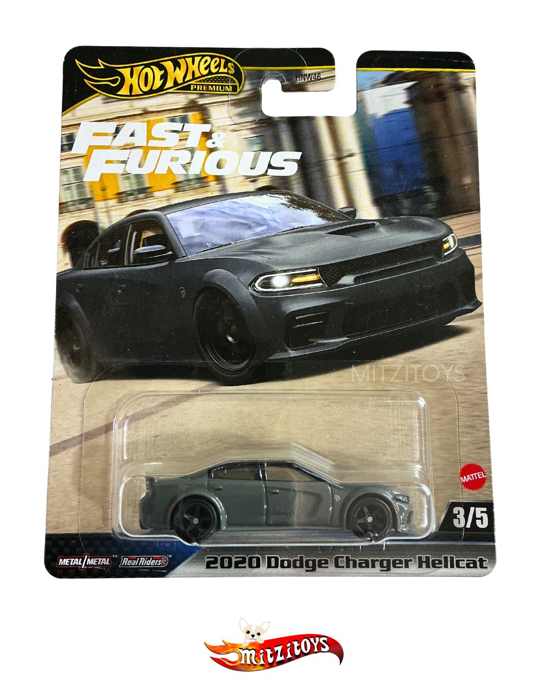 2020 Dodge Charger Hellcat 3/5 - Fast & Furious - Hot Wheels Premium