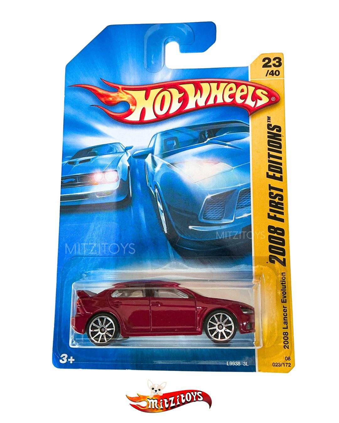 2008 Lancer Evolution 23/40 - 2008 First Editions - Hot Wheels Básicos
