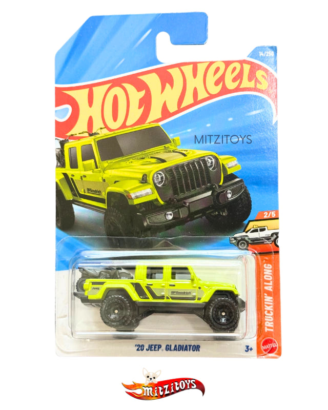 '20 Jeep Gladiator Verde Lima - Hot Wheels Truckin' Along (2/5)