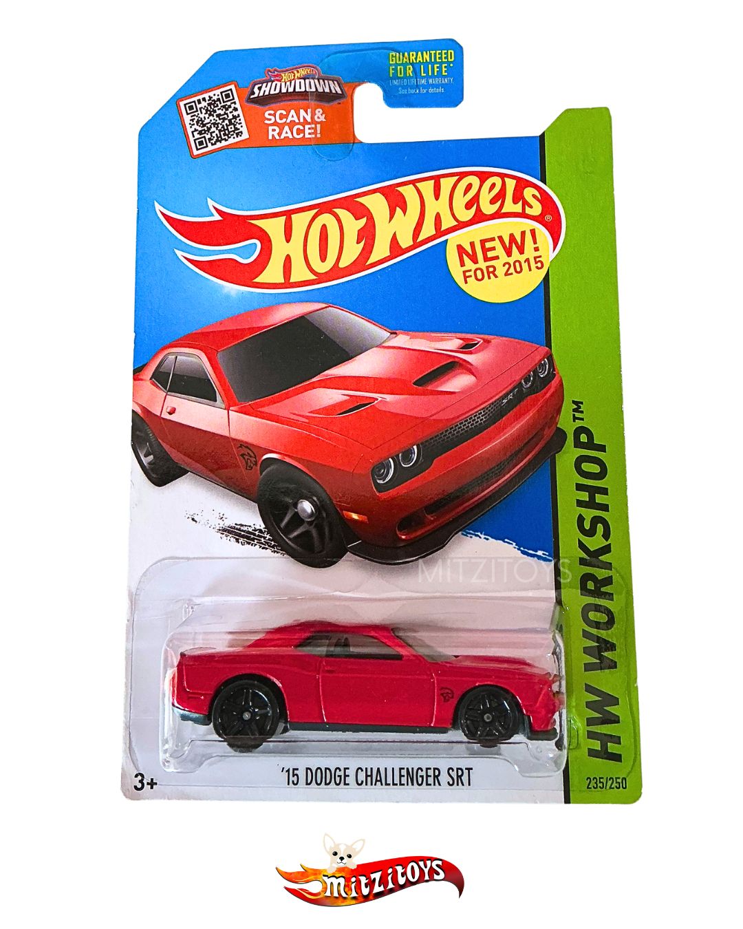 '15 Dodge Challenger SRT - HW Workshop: Then and Now (2015) - Hot Wheels Básicos