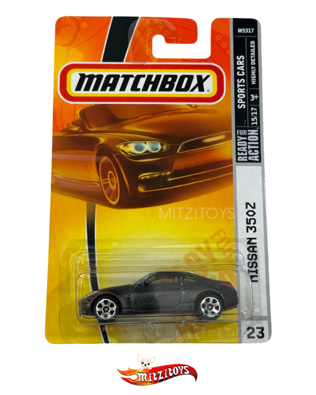 Nissan 350Z - Matchbox Ready for Action (15/17) - Gris Oxford