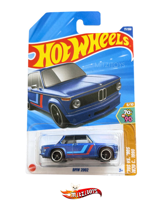BMW 2002 Azul - Hot Wheels Basico