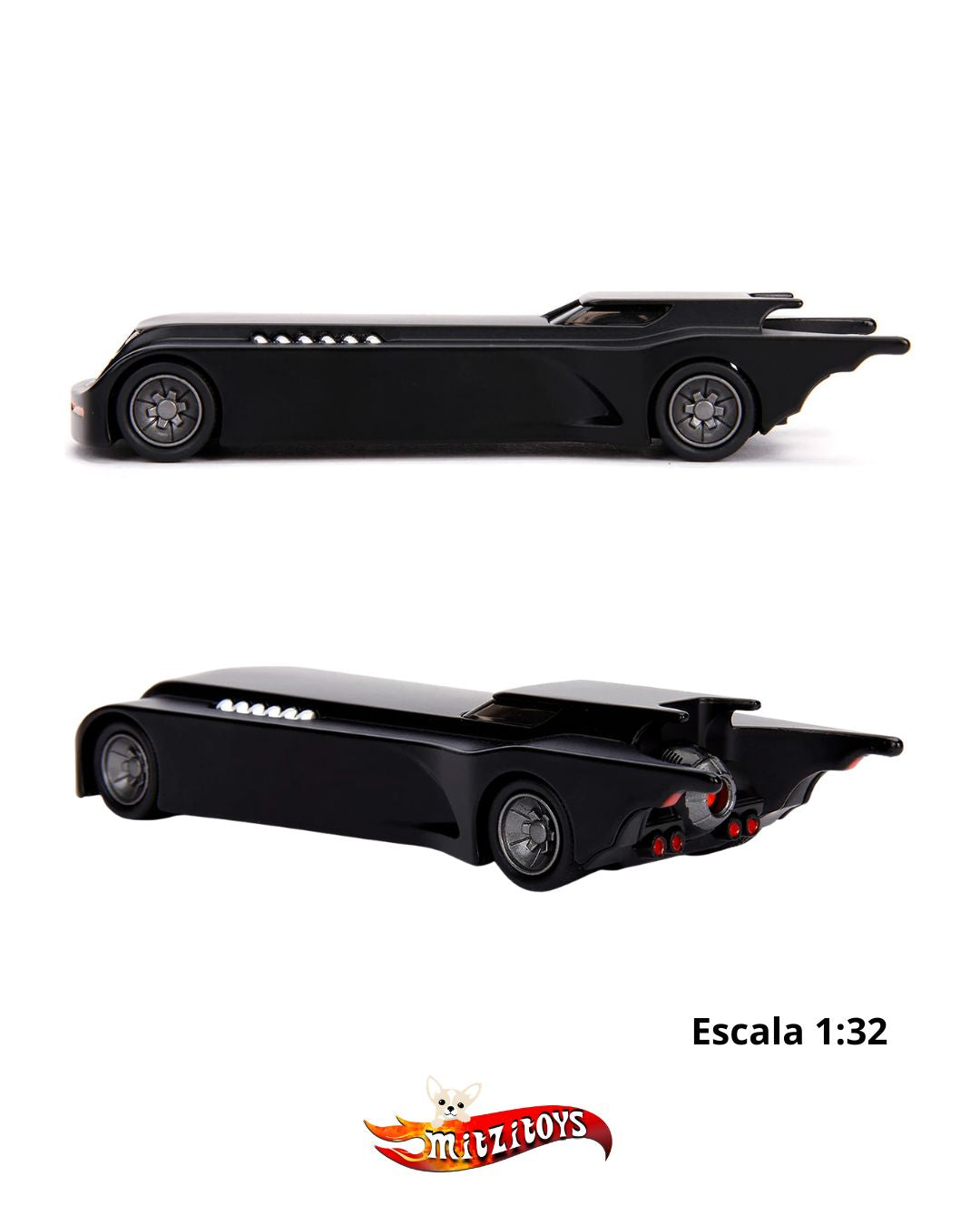 Batman: The Animated Series Batmobile (Escala 1:32) - Jada Toys