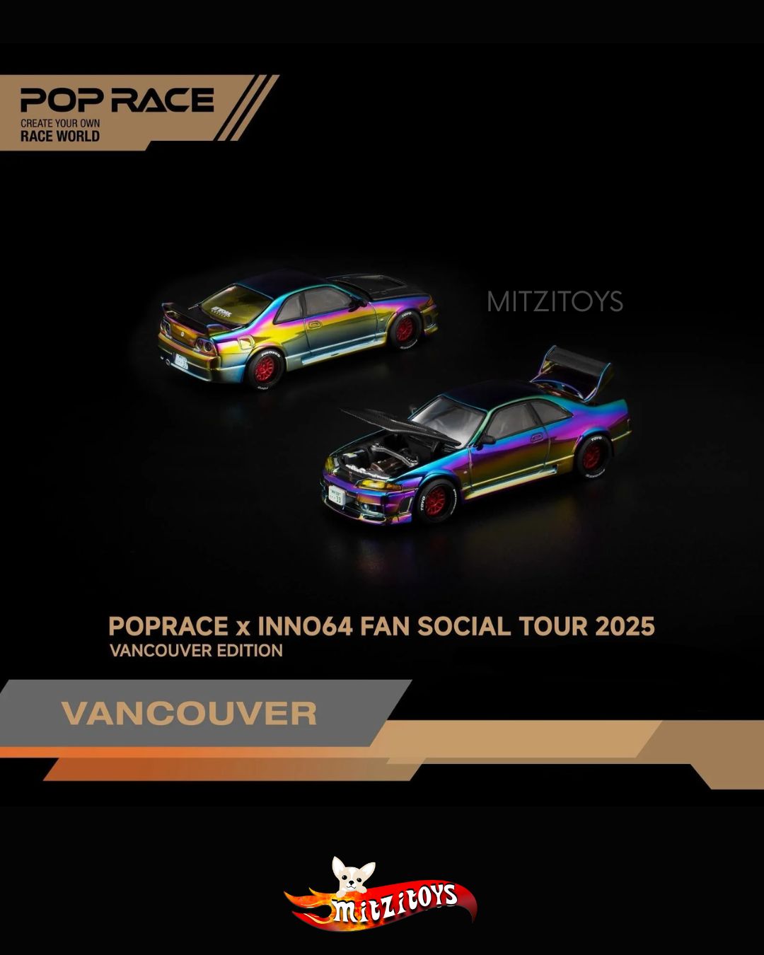 Nissan Skyline GT-R (R33) - Pop Race Exclusive (Fan Social Tour Vancouver 2025)
