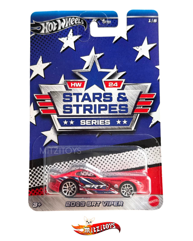 2013 SRT Viper - Hot Wheels Silver Series (Stars & Stripes)