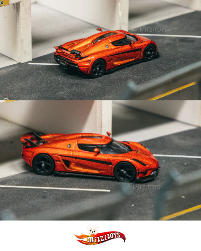 Koenigsegg Regera Naranja - Tarmac Works - Global64 (MiJo Exclusives Limited Edition)
