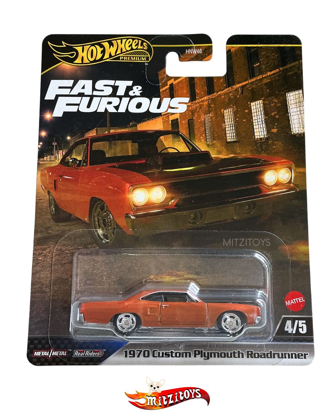 1970 Custom Plymouth Roadrunner 4/5 – Fast & Furious Premium