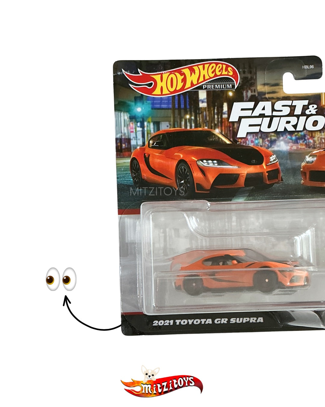 Fast & Furious Toyota Supra Premium 2-Pack (Detalle en Esquina) - Hot Wheels Car Culture