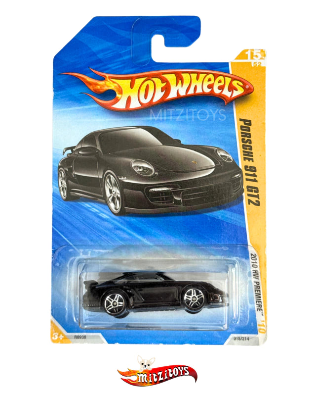 Porsche 911 GT2 - Hot Wheels 2010 HW Premiere (15/52) - Black