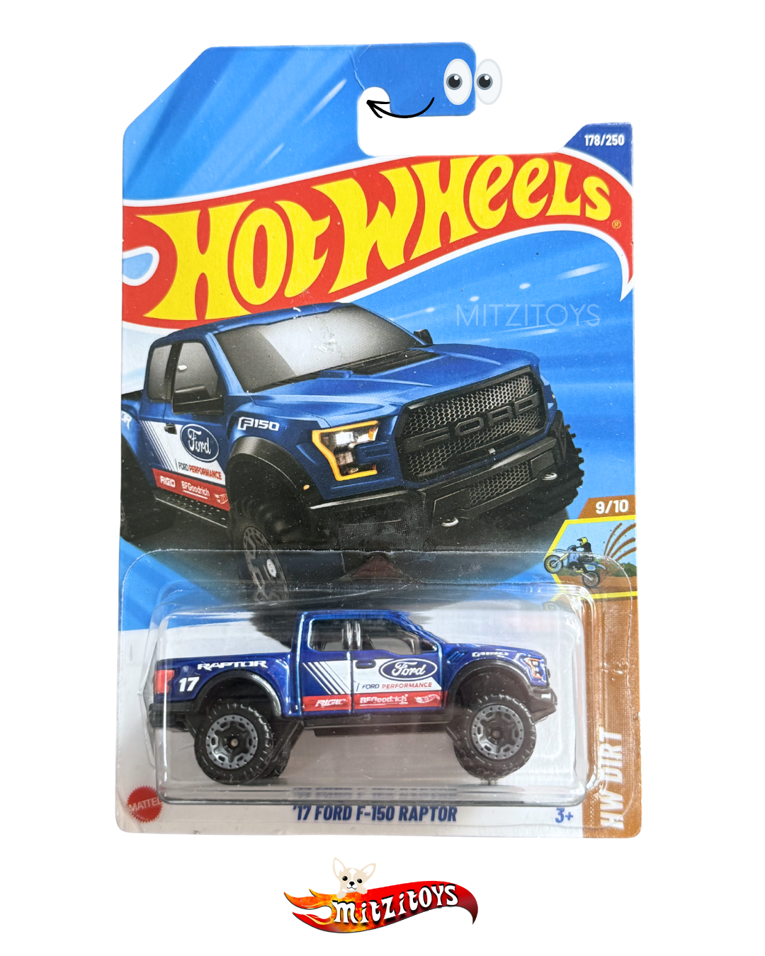 17 Ford F-150 Raptor Detalle - Hot Wheels: HW Dirt (178/250)