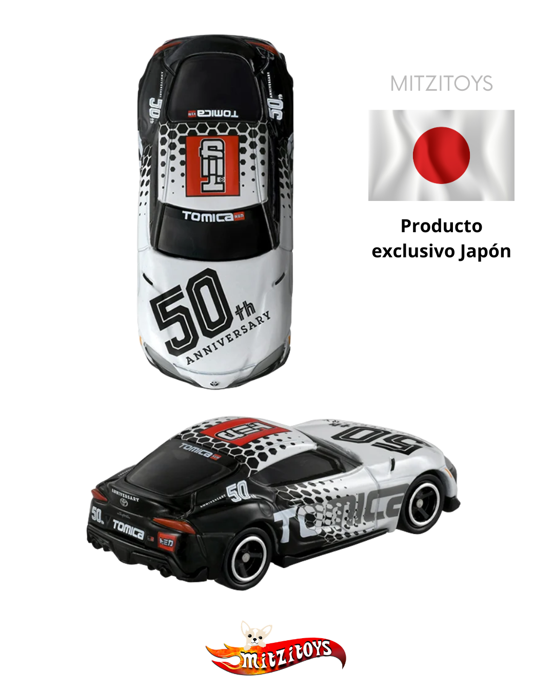 Toyota GR Supra Tomica 50th Anniversary Edition (Designed by Toyota) - Takara Tomy Exclusivo Japón