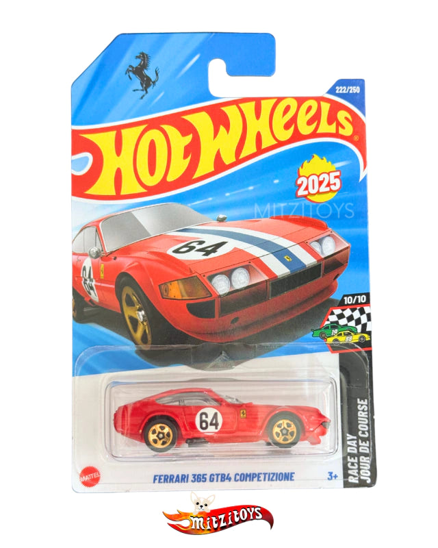 Ferrari 365 GTB4 Competizione Red - Hot Wheels HW Race Day (10/10)