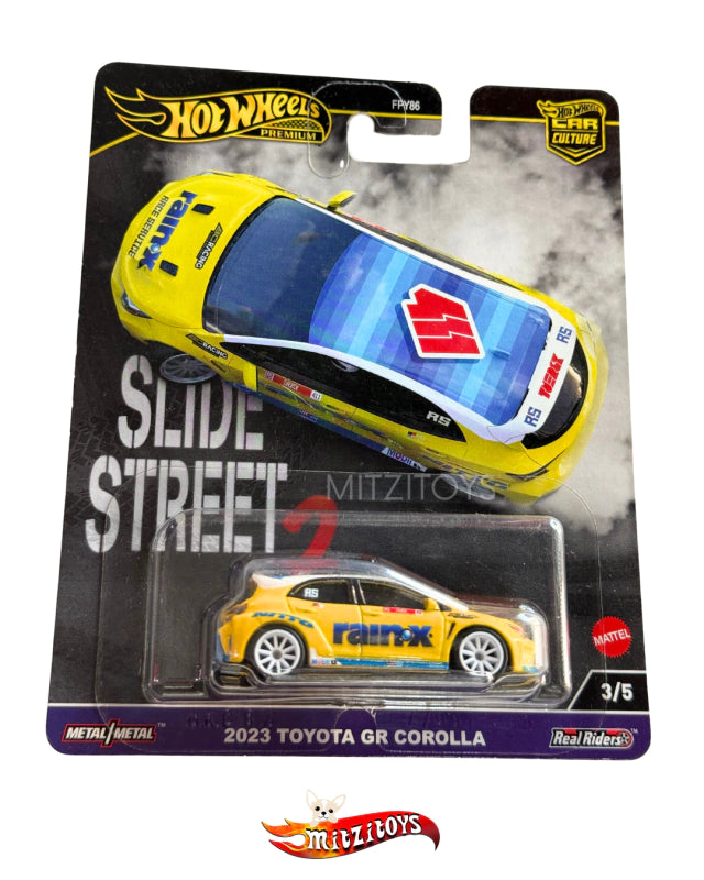 2023 Toyota GR Corolla - Hot Wheels Premium (Slide Street 2)