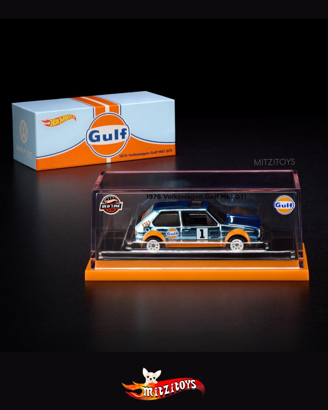 1976 Volkswagen Golf Mk1 GTI - Gulf Racing Edition - Red Line Club (RLC) Exclusive