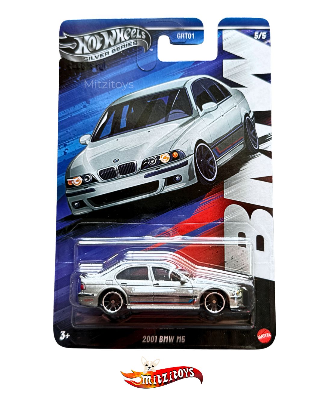 2001 BMW M5 (5/5) - BMW - Hot Wheels Silver Series