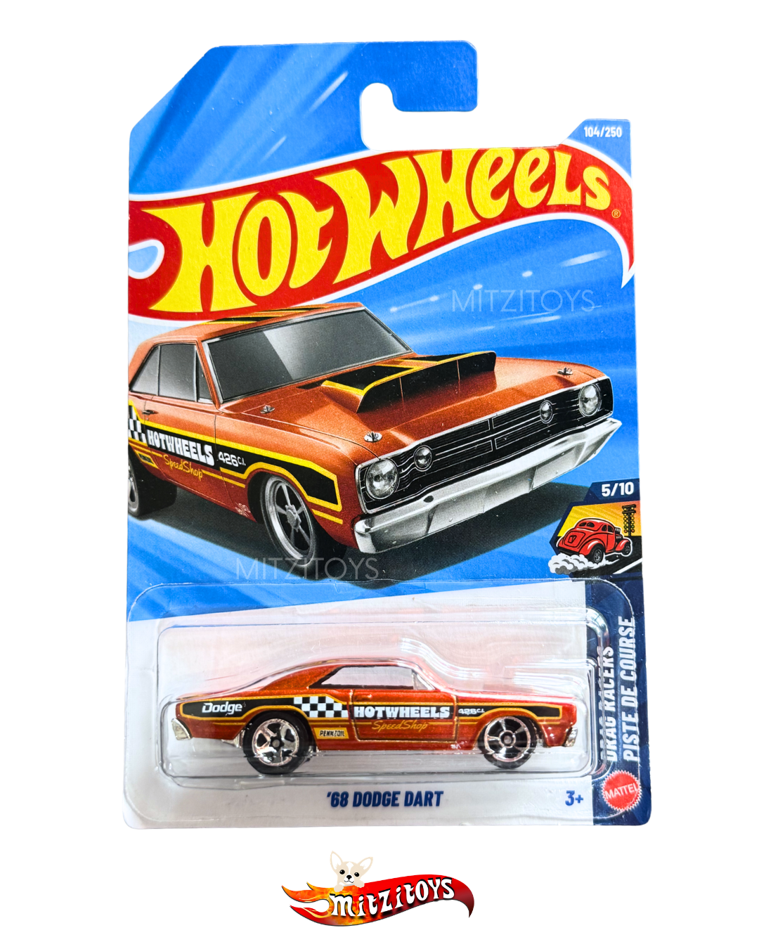 '68 Dodge Dart - Hot Wheels: Drag Racers (104/250)