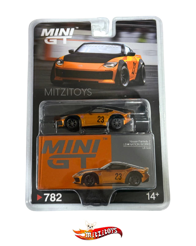 Nissan Fairlady Z LB★NATION WORKS - Mini GT 1/64 (No. 782)
