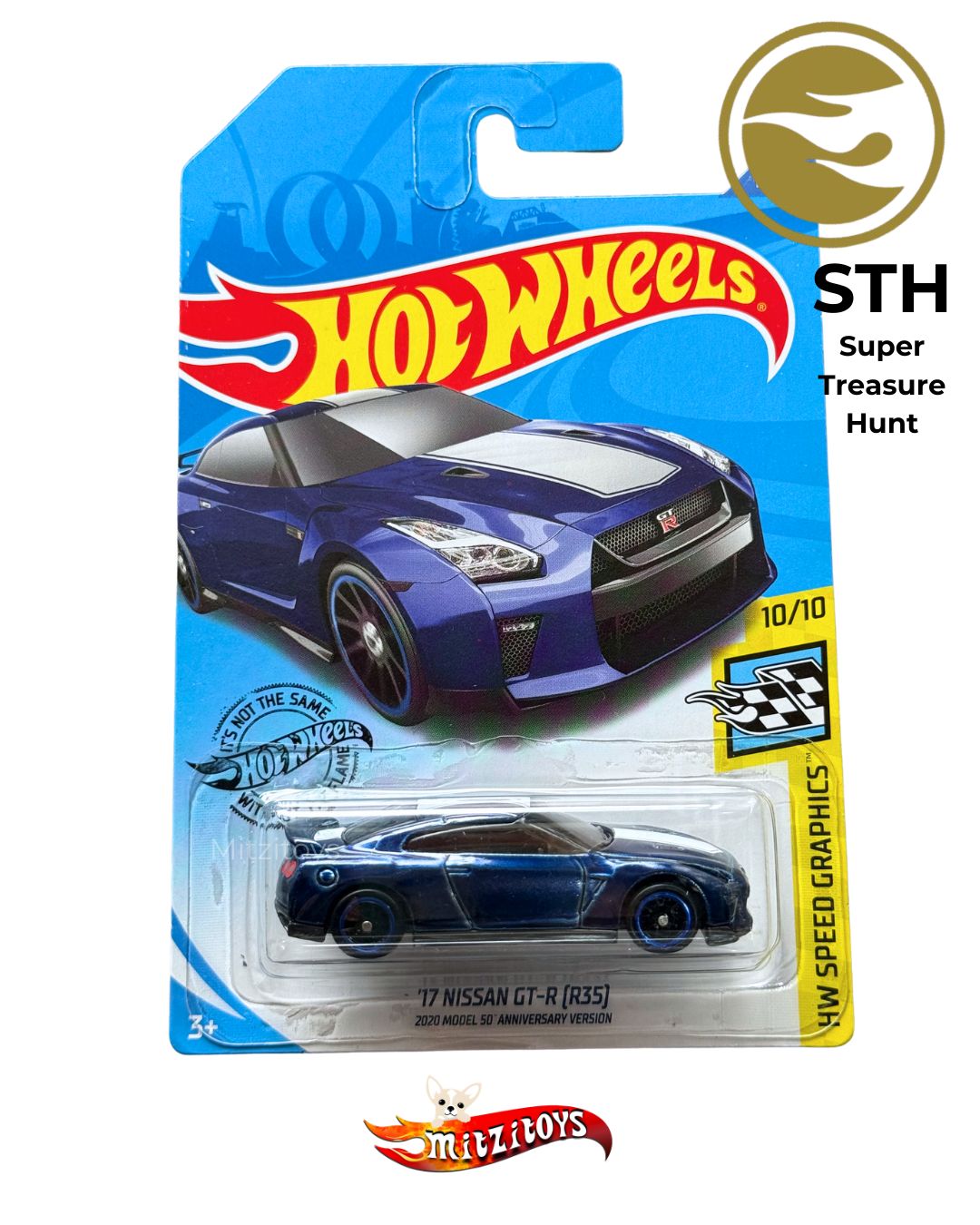 17 Nissan GT-R (R35) (10/10) - HW Speed Graphics - Hot Wheels STH (Super Treasure Hunt)