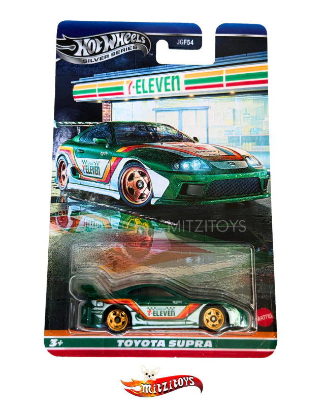 Toyota Supra - Hot Wheels Silver Series 7-Eleven Exclusive (2024)
